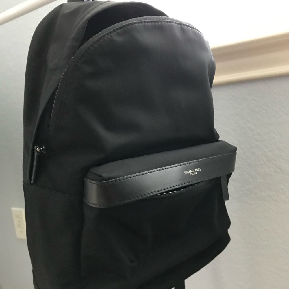 Black Michael Kors Backpack